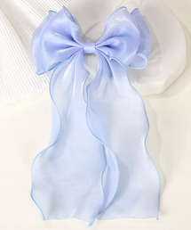 Mayree（メイリー）の「【urge select】リボン シフォン バレッタ【8色展開】（バレッタ/ヘアクリップ）」