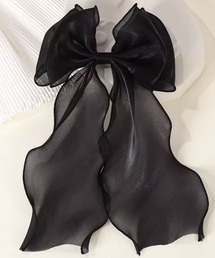 Mayree（メイリー）の「【urge select】リボン シフォン バレッタ【8色展開】（バレッタ/ヘアクリップ）」