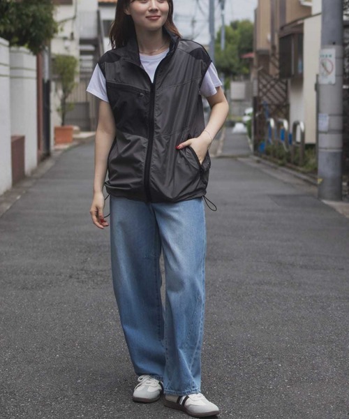 NAVY(ネイビー)の「NAVYファン付きベスト【空調風神服(R)」×「EXFROZEN」コラボ! 】(小型軽量 大容量バッテリー ファン着脱式 保冷剤専用ポケット)(ベスト・メンズ・チャコールグレー/ブラック/カーキ・M/L/XL)」の20枚目の写真