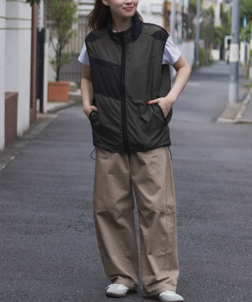 NAVYファン付きベスト【空調風神服(R)」×「EXFROZEN」コラボ