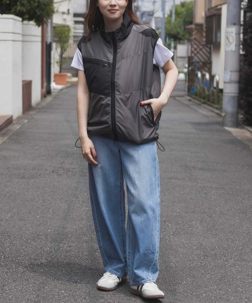 NAVY(ネイビー)の「NAVYファン付きベスト【空調風神服(R)」×「EXFROZEN」コラボ! 】(小型軽量 大容量バッテリー ファン着脱式 保冷剤専用ポケット)(ベスト・メンズ・チャコールグレー/ブラック/カーキ・M/L/XL)」の21枚目の写真