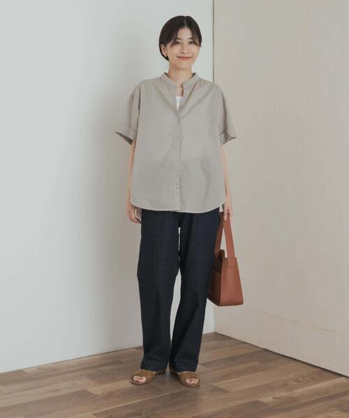 URBAN RESEARCH DOORS（アーバンリサーチドアーズ）の「『3サイズ展開』デニムワイドパンツ（デニムパンツ・レディース・ワンウォッシュ/インディゴブルー・LARGE/MEDIUM/SMALL）」の20枚目の写真