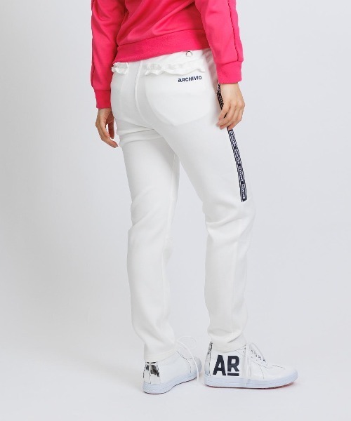 archivio（アルチビオ）の「<LADIES>ロゴラインダンボールパンツ（その他パンツ・レディース・ホワイト/ピンク/ネイビー・L/M/S）」の20枚目の写真