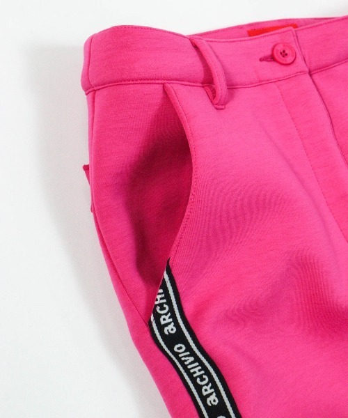 archivio（アルチビオ）の「<LADIES>ロゴラインダンボールパンツ（その他パンツ・レディース・ホワイト/ピンク/ネイビー・L/M/S）」の5枚目の写真