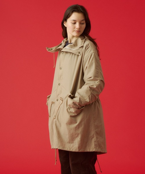 KAVU/カブー Nylon Hooded Coat/ナイロンフーデッドコート（ナイロン