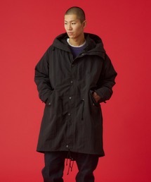 KAVU/カブー Nylon Hooded Coat/ナイロンフーデッドコート