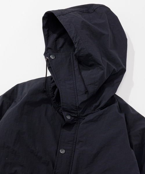 KAVU(カブー)の「KAVU/カブー Nylon Hooded Coat/ナイロンフーデッドコート(ナイロンジャケット・メンズ・サンドベージュ/カーキ/ブラック・MEDIUM/LARGE)」の12枚目の写真