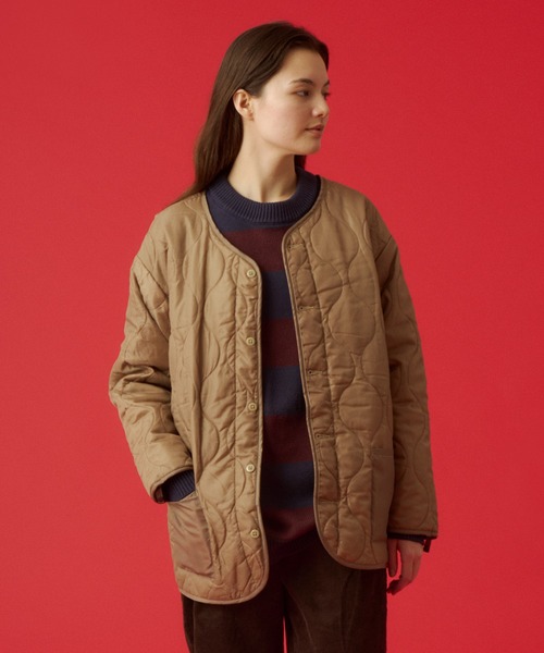 KAVU(カブー)の「KAVU/カブー Nylon Hooded Coat/ナイロンフーデッドコート(ナイロンジャケット・メンズ・サンドベージュ/カーキ/ブラック・MEDIUM/LARGE)」の16枚目の写真