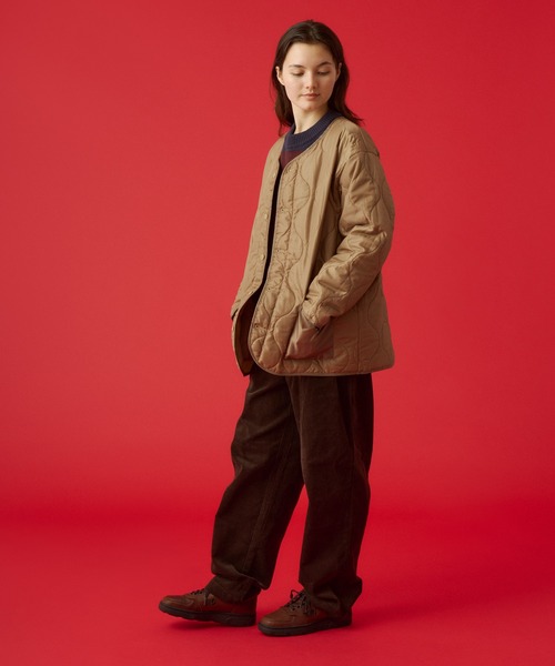 KAVU(カブー)の「KAVU/カブー Nylon Hooded Coat/ナイロンフーデッドコート(ナイロンジャケット・メンズ・サンドベージュ/カーキ/ブラック・MEDIUM/LARGE)」の17枚目の写真