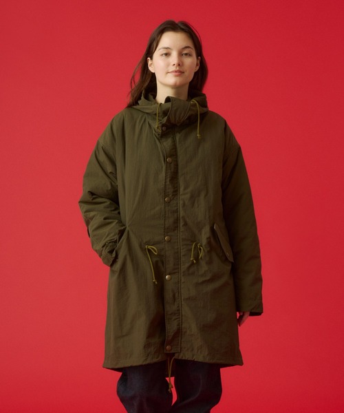 KAVU(カブー)の「KAVU/カブー Nylon Hooded Coat/ナイロンフーデッドコート(ナイロンジャケット・メンズ・サンドベージュ/カーキ/ブラック・MEDIUM/LARGE)」の22枚目の写真