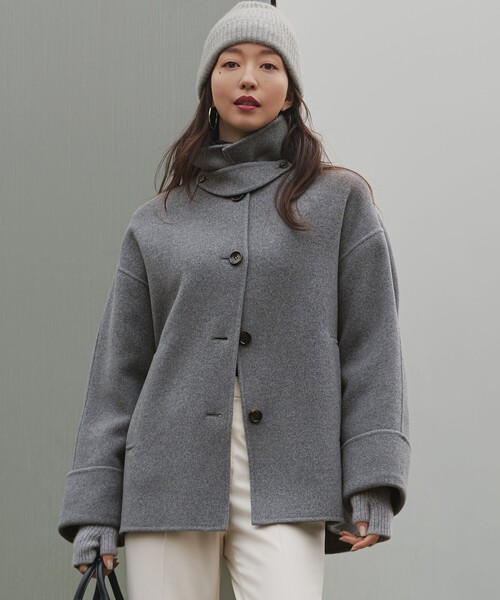 【新品同様】Theory /セオリー/ステンカラーコート/グレー/無地/S 2026年最新】theory メンズ ステンカラーコートの人気アイテム - メルカリ