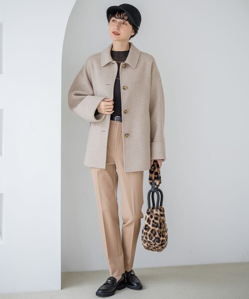 MANTECOPure リバー ステンカラーコート（ステンカラーコート）｜23区