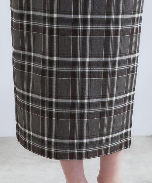 grove（グローブ）の「360°伸びて楽なはき心地　すっきり見えタイトスカート（スカート・レディース・ネイビー/ブラック系1/ブラック・02/03/01/05/04）」の8枚目の写真