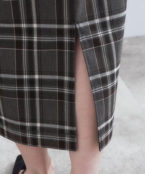 grove（グローブ）の「360°伸びて楽なはき心地　すっきり見えタイトスカート（スカート・レディース・ネイビー/ブラック系1/ブラック・02/03/01/05/04）」の9枚目の写真