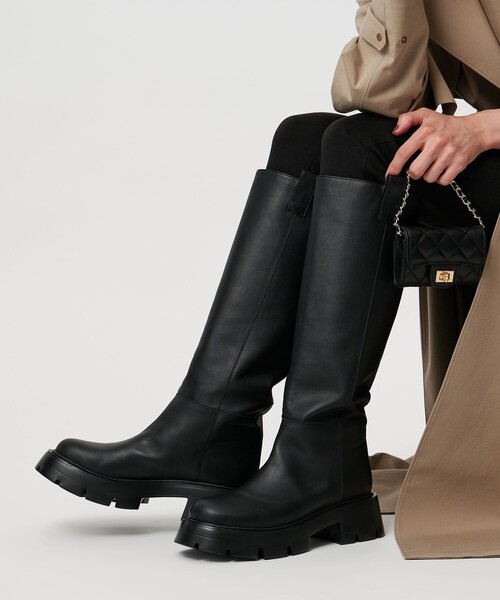 プラット ロングブーツ（ブーツ）｜UNITED ARROWS（ユナイテッド