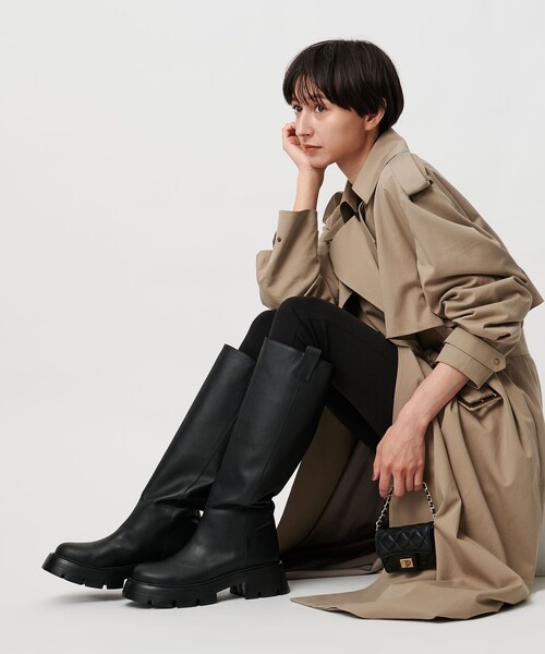 プラット ロングブーツ（ブーツ）｜UNITED ARROWS（ユナイテッド