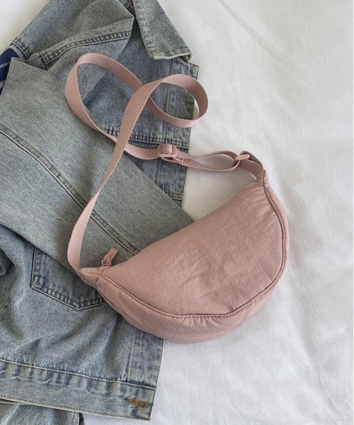 セール】【SETUP7】ハーフムーンメッセンジャーバッグ KNF146 ミニ