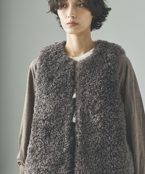 セール】Curensology(カレンソロジー)/リバーキルトファーベスト