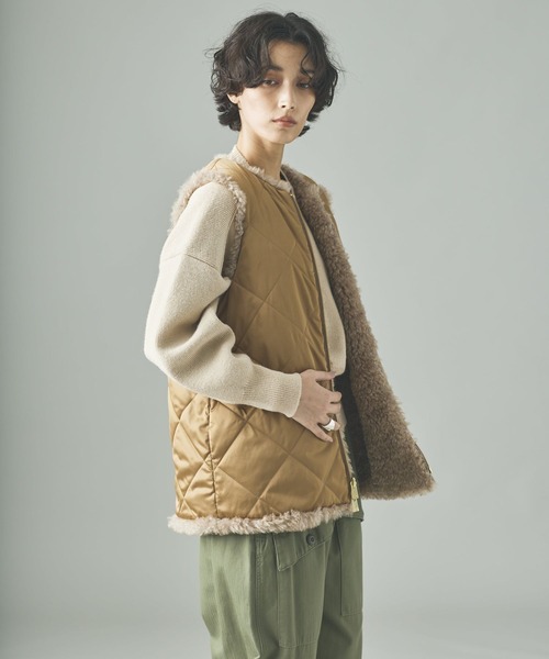 Curensology(カレンソロジー)/リバーキルトファーベスト（ベスト