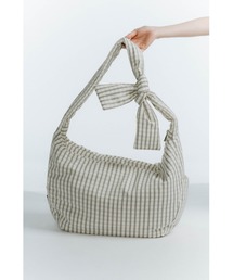 Knuth Marf | label checkered shirts bag(ショルダーバッグ)