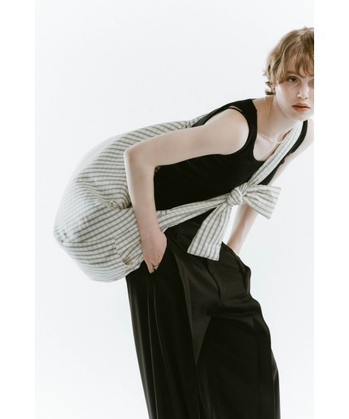 Knuth Marf(クヌースマーフ)の「label checkered shirts bag(ショルダーバッグ・レディース・ホワイト・ONE SIZE)」の11枚目の写真