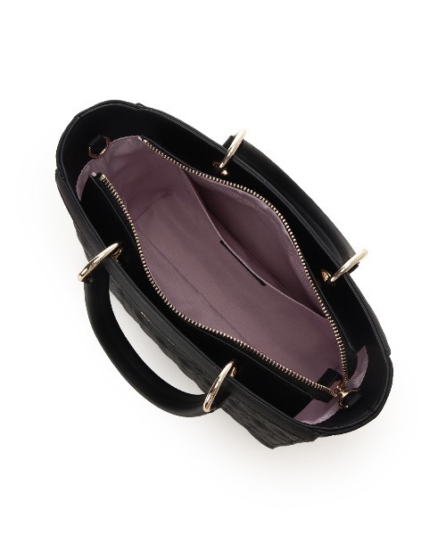 SAMANTHAVEGA(サマンサベガ)の「エターナルハートキルトハンドバッグ(ハンドバッグ・レディース・ホワイト/ピンク/ブラック・FREE)」の18枚目の写真