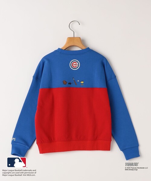 SHIPS(シップス)の「SHIPS KIDS:130~170cm / PEANUTS×MLB プリント スウェット(スウェット・キッズ・オフホワイト/ブラック/ブルー/グレー・X-LARGE/LARGE/XX-LARGE)」の12枚目の写真