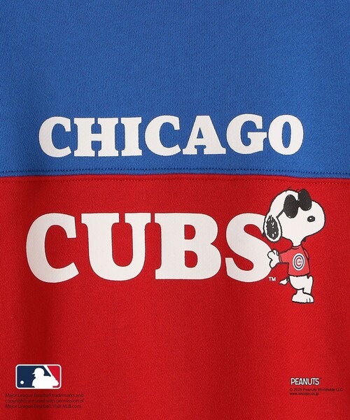 SHIPS(シップス)の「SHIPS KIDS:130~170cm / PEANUTS×MLB プリント スウェット(スウェット・キッズ・オフホワイト/ブラック/ブルー/グレー・X-LARGE/LARGE/XX-LARGE)」の11枚目の写真