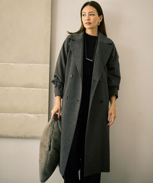 Super100sライトビーバーロング コート（その他アウター）｜自由区