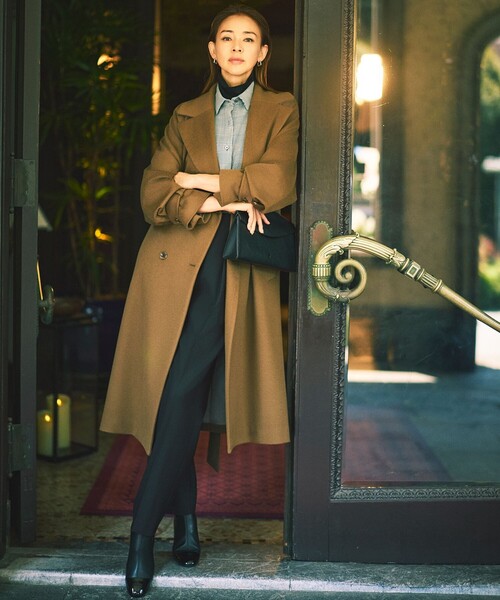 Super100sライトビーバーロング コート（その他アウター）｜自由区