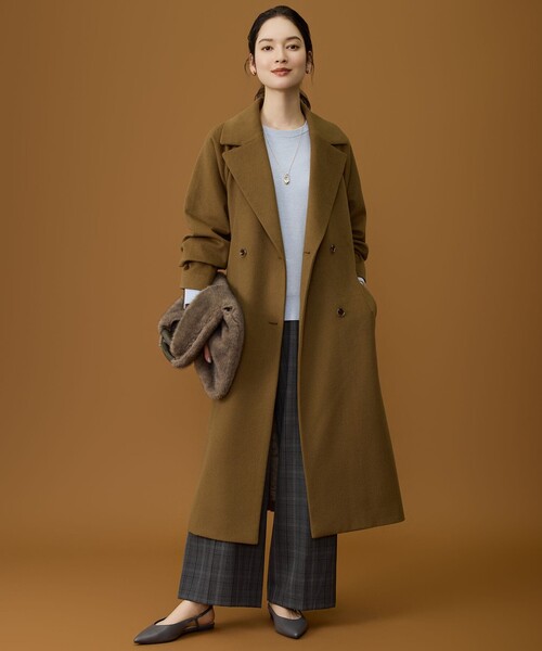 Super100sライトビーバーロング コート（その他アウター）｜自由区