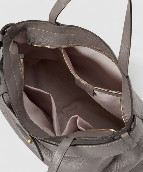 ANAYI（アナイ）の「◇ベルテットトートバッグ（トートバッグ・レディース・グレイッシュベージュ/ライトグレー・FREE）」の12枚目の写真