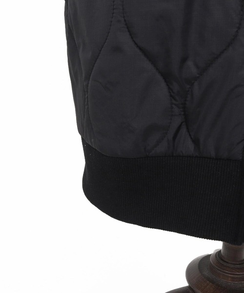 ANGENEHM（アンゲネーム）の「mj10979-Wave Quilted Zip Hooded Coat フーディーコート(AG05-011acf)（その他アウター・メンズ・ブラック/パープル・M/S/L）」の3枚目の写真