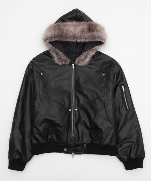 N2B合皮ジャケット（ブルゾン）｜Figments（フィグメンツ）の