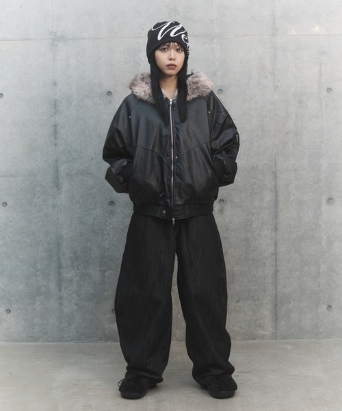 N2B合皮ジャケット（ブルゾン）｜Figments（フィグメンツ）の