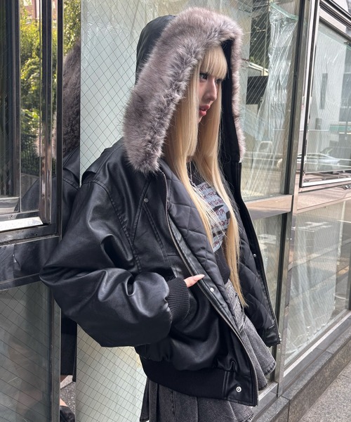 N2B合皮ジャケット（ブルゾン）｜Figments（フィグメンツ）の