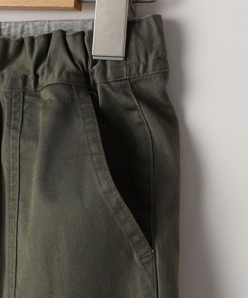 SHIPS（シップス）の「SHIPS KIDS:80～90cm /テーパード クロップド パンツ（その他パンツ・キッズ・オリーブ/オレンジ・80/90）」の3枚目の写真