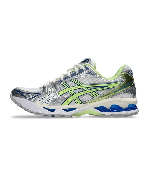 ASICS(アシックス)の「GEL-KAYANO 14 / ゲルカヤノ 14(スニーカー・メンズ・ホワイト×ライム・28.5/23.5/24.5/28/27/26.5/23/24/27.5/25.5/25/26/29)」の2枚目の写真