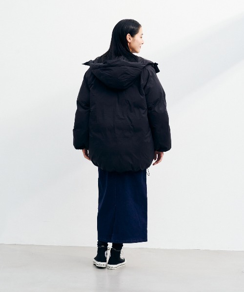 KELTY（ケルティ）の「インサレーションミドルコート（ダウンジャケット/コート・レディース・ベージュ/ブルー/ブラック/ネイビー・FREE）」の15枚目の写真