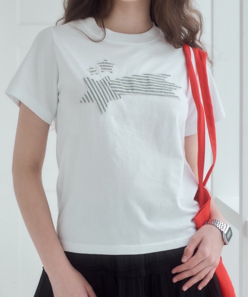 Birthday room（バースデイルーム）の「スターワッペンTシャツ/Star 