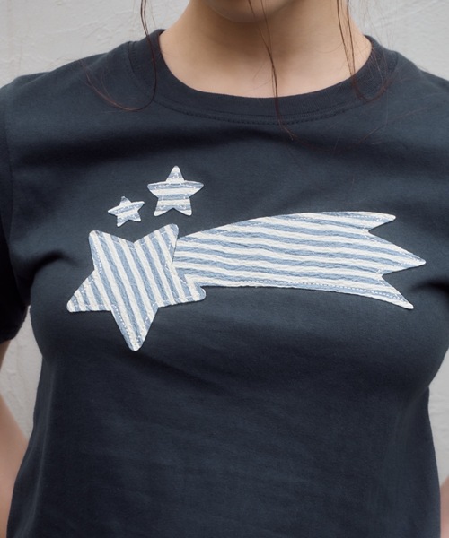 Birthday room（バースデイルーム）の「スターワッペンTシャツ/Star 