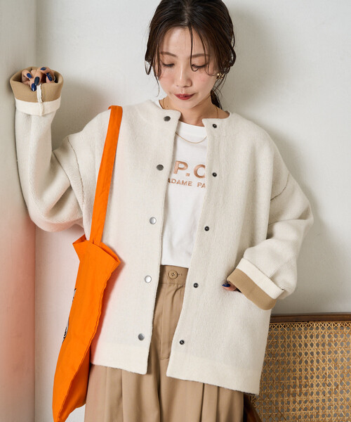 293さま専用 7色展開/XS-LLサイズ》ビジューボタンニットカーディガン【洗濯