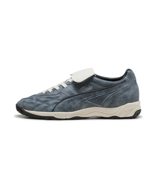 PUMA(プーマ)の「PUMA プーマ ユニセックス キング インドア プレミアム スニーカー(スニーカー・メンズ・ブラック×ホワイト/ライトインディゴブルー・26.5cm/25.5cm/22.0cm/26.0cm/25.0cm/24.0cm/23.0cm/24.5cm/23.5cm/22.5cm/28.0cm/27.0cm/28.5cm/27.5cm)」の16枚目の写真