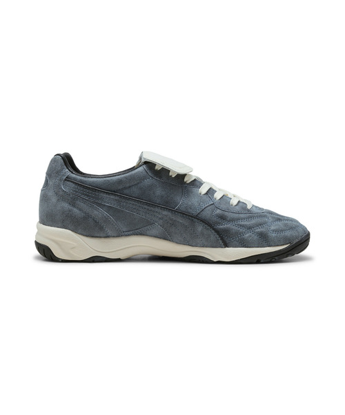 PUMA(プーマ)の「PUMA プーマ ユニセックス キング インドア プレミアム スニーカー(スニーカー・メンズ・ブラック×ホワイト/ライトインディゴブルー・26.5cm/25.5cm/22.0cm/26.0cm/25.0cm/24.0cm/23.0cm/24.5cm/23.5cm/22.5cm/28.0cm/27.0cm/28.5cm/27.5cm)」の12枚目の写真
