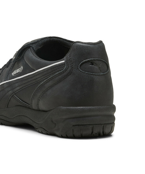 PUMA(プーマ)の「PUMA プーマ ユニセックス キング インドア プレミアム スニーカー(スニーカー・メンズ・ブラック×ホワイト/ライトインディゴブルー・26.5cm/25.5cm/22.0cm/26.0cm/25.0cm/24.0cm/23.0cm/24.5cm/23.5cm/22.5cm/28.0cm/27.0cm/28.5cm/27.5cm)」の6枚目の写真