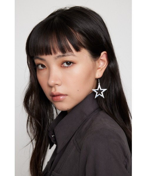 LAGUA GEM(ラグアジェム)の「STAR DROP ピアス(ピアス(両耳用)・レディース・ゴールド/シルバー・FREE)」の10枚目の写真