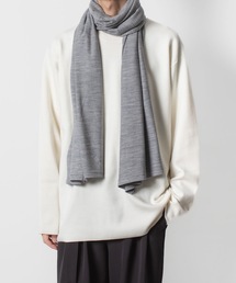 ATTACHMENT（アタッチメント）の「× JOHN SMEDLEY MERINO EXTRAFINE WIDE STOLE（ストール/ショール）」