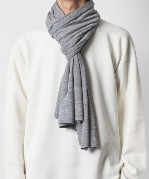 JOHN SMEDLEY MERINO EXTRAFINE WIDE STOLE（ストール/ショール