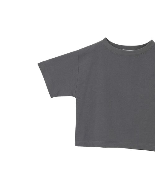 AMERICAN HOLIC（アメリカンホリック）の「2WAYオフショルスウェット半袖プルオーバー（スウェット・レディース・グレイッシュベージュ/グレー系その他/チャコールグレー・L/M）」の10枚目の写真