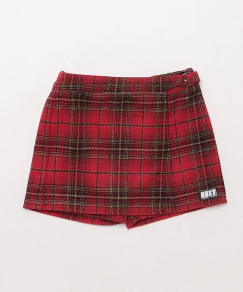ROXY(ロキシー)の「ROXY/ロキシー MINI VENTURE キッズ スカート TSK254085(スカート・キッズ・ベージュ/レッド・130cm/140cm/150cm)」の4枚目の写真